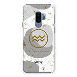 Aquarius-Mobile Phone Cases-Galaxy S9 Plus-Snap-Gloss-Movvy