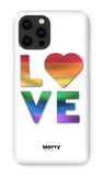 Rainbow Love-Phone Case-iPhone 12 Pro Max-Snap-Gloss-Movvy