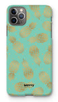 Caribbean Pineapple-Phone Case-iPhone 11 Pro Max-Snap-Gloss-Movvy