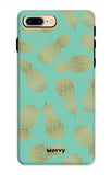 Caribbean Pineapple-Phone Case-iPhone 8 Plus-Tough-Gloss-Movvy