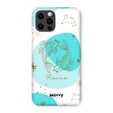 Pisces (Two Fish)-Mobile Phone Cases-iPhone 12 Pro-Snap-Gloss-Movvy