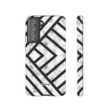 Lined-Phone Case-Samsung Galaxy S21 FE-Matte-Movvy