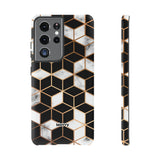 Cubed-Phone Case-Samsung Galaxy S21 Ultra-Matte-Movvy