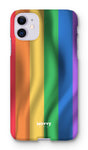 Pride Flag-Phone Case-iPhone 11-Snap-Gloss-Movvy