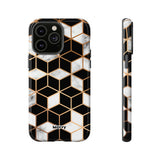 Cubed-Phone Case-iPhone 14 Pro Max-Glossy-Movvy