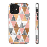 Triangled-Phone Case-iPhone 12-Glossy-Movvy