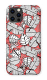 Blush Leaves-Phone Case-iPhone 12 Pro-Snap-Gloss-Movvy