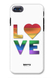 Rainbow Love-Phone Case-iPhone 8-Tough-Gloss-Movvy