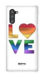 Rainbow Love-Phone Case-Galaxy Note 10-Snap-Gloss-Movvy