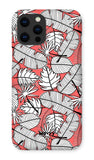 Blush Leaves-Phone Case-iPhone 12 Pro Max-Snap-Gloss-Movvy
