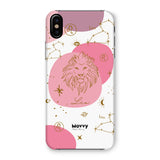 Leo (Lion)-Phone Case-iPhone XS-Snap-Gloss-Movvy