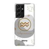 Aquarius-Mobile Phone Cases-Samsung Galaxy S21 Ultra-Snap-Gloss-Movvy