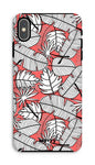 Blush Leaves-Phone Case-iPhone XS Max-Tough-Gloss-Movvy