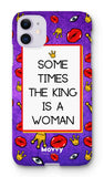 The King-Phone Case-iPhone 11-Snap-Gloss-Movvy
