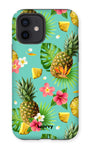 Hawaii Pineapple-Phone Case-iPhone 12-Tough-Gloss-Movvy