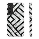 Lined-Phone Case-Samsung Galaxy S22-Matte-Movvy