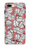 Blush Leaves-Phone Case-iPhone 8 Plus-Tough-Gloss-Movvy