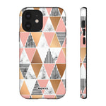 Triangled-Phone Case-iPhone 12-Matte-Movvy