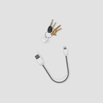 Charge & Synch Keychain Cable - 5.9 Inches (15 CM)--Movvy