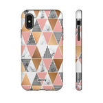 Triangled-Phone Case-iPhone X-Matte-Movvy
