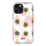 Cactus Terrarium-Phone Case-iPhone 12 Pro Max-Tough-Gloss-Movvy