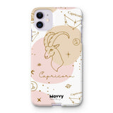 Capricorn (Goat)-Phone Case-iPhone 11-Snap-Gloss-Movvy