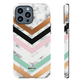 Chevron-Phone Case-iPhone 13 Pro Max-Glossy-Movvy