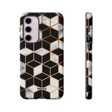 Cubed-Phone Case-Samsung Galaxy S23 Plus-Matte-Movvy