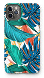 Tropical Leaves-Phone Case-iPhone 11 Pro Max-Tough-Gloss-Movvy