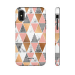 Triangled-Phone Case-iPhone XS-Glossy-Movvy