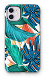Tropical Leaves-Phone Case-iPhone 11-Tough-Gloss-Movvy