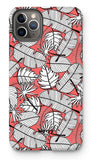 Blush Leaves-Phone Case-iPhone 11 Pro Max-Tough-Gloss-Movvy