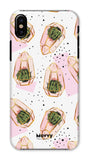 Cactus Terrarium-Phone Case-iPhone X-Snap-Gloss-Movvy
