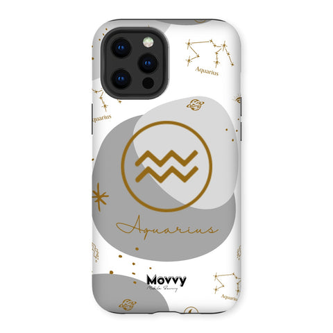 Aquarius-Mobile Phone Cases-iPhone 12 Pro Max-Tough-Gloss-Movvy