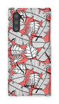 Blush Leaves-Phone Case-Galaxy Note 10-Snap-Gloss-Movvy