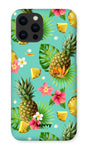 Hawaii Pineapple-Phone Case-iPhone 12 Pro Max-Snap-Gloss-Movvy