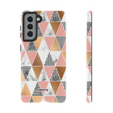 Triangled-Phone Case-Samsung Galaxy S21-Matte-Movvy