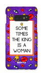 The King-Phone Case-Galaxy S10E-Snap-Gloss-Movvy
