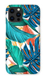 Tropical Leaves-Phone Case-iPhone 12 Pro Max-Snap-Gloss-Movvy