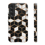 Cubed-Phone Case-Samsung Galaxy S22-Matte-Movvy