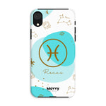 Pisces-Mobile Phone Cases-iPhone XR-Tough-Gloss-Movvy