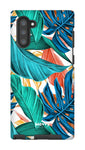 Tropical Leaves-Phone Case-Galaxy Note 10-Tough-Gloss-Movvy