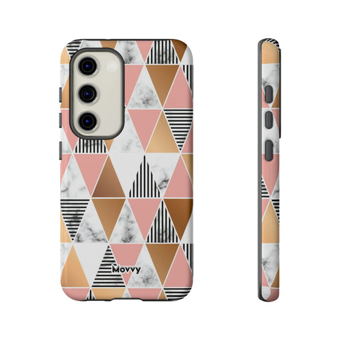 Triangled-Phone Case-Samsung Galaxy S23-Glossy-Movvy