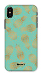Caribbean Pineapple-Phone Case-iPhone X-Snap-Gloss-Movvy