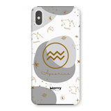 Aquarius-Mobile Phone Cases-iPhone XS Max-Snap-Gloss-Movvy