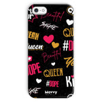 Queen-Phone Case-iPhone SE (2020)-Snap-Gloss-Movvy