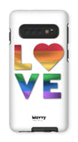 Rainbow Love-Phone Case-Galaxy S10-Tough-Gloss-Movvy