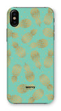 Caribbean Pineapple-Phone Case-iPhone XS-Snap-Gloss-Movvy