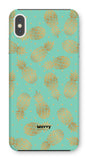 Caribbean Pineapple-Phone Case-iPhone XS Max-Snap-Gloss-Movvy