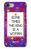The King-Phone Case-iPhone 8-Snap-Gloss-Movvy